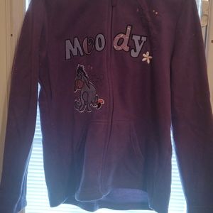 Disney Women's Sweatshirt jacket, L NWT